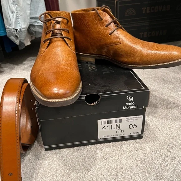 Florsheim Men's Wearhouse Chukka Boots Dress Shoes- Cole Haan